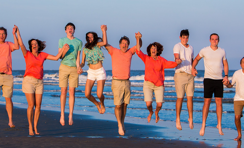 Brian and his family on IOP.jpg